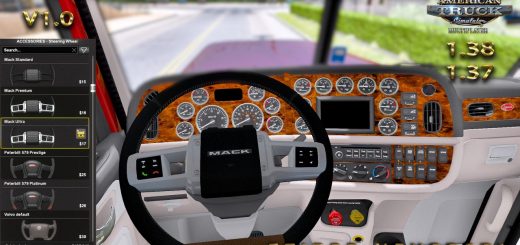 Steering Wheel Pack For All Trucks v1 AA4CV